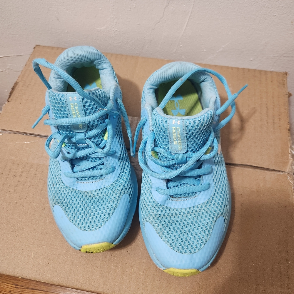 Under Armour Kids Blue Athletic Shoes